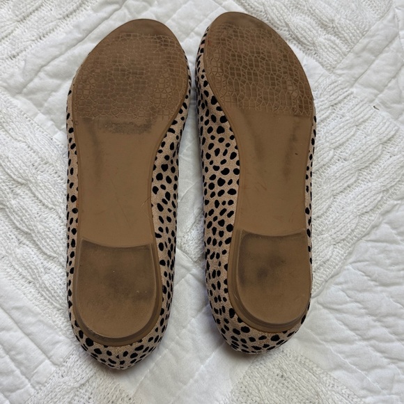 Isaac Mizrahi Animal Print Mary Janes Flats size 9.5 - Picture 4 of 11